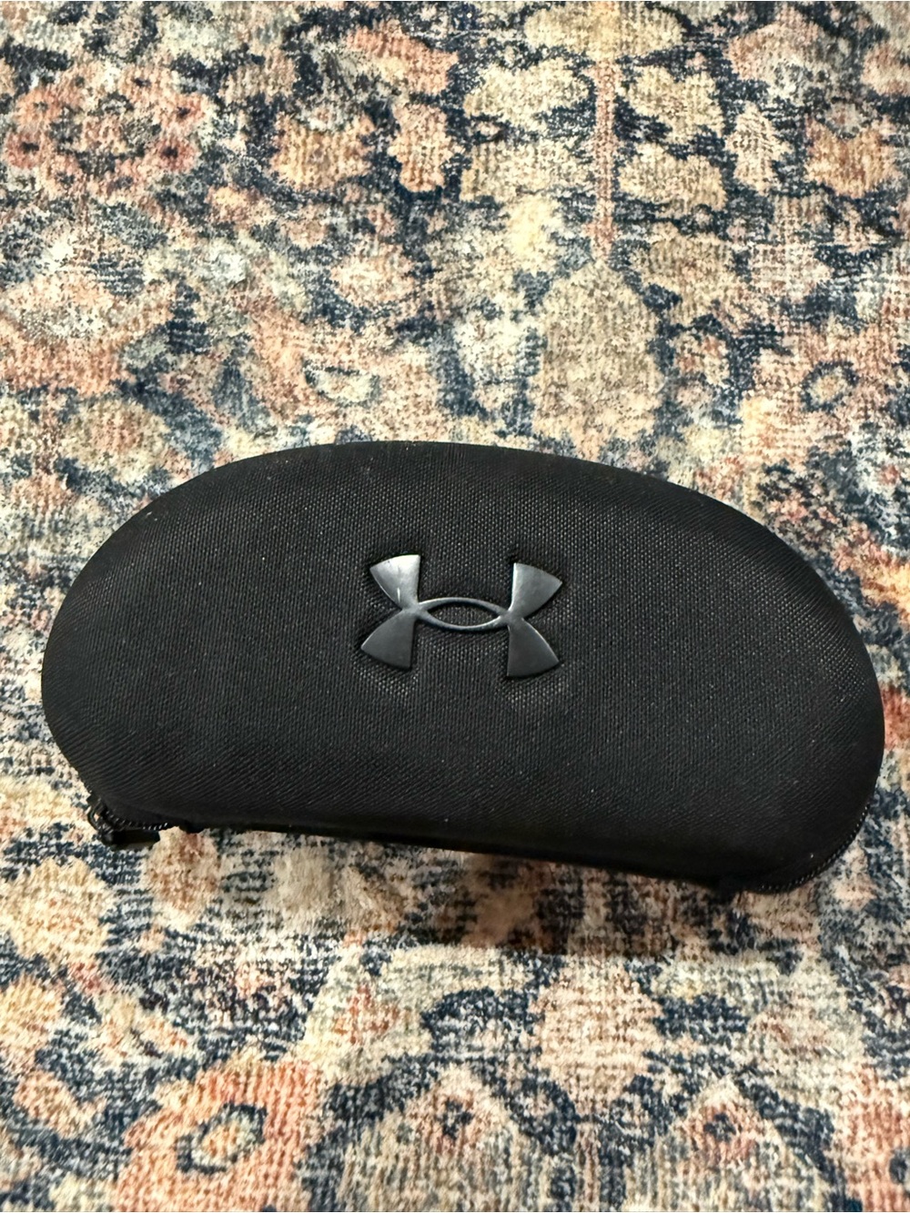 Under Armour Black Hard Shell Eyewear Case with Embossed Logo